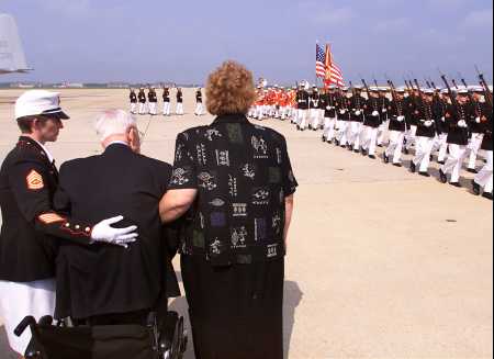 Marine Raiders Return Home PHOTO